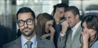 A man with Body Odour. “Image from istock”