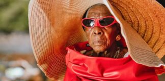 Margaret Chola, an 85-year-old Zambian fashion icon