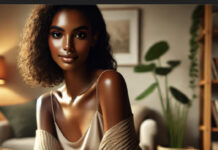 Illustration of common skincare concerns for melanin-rich skin, including hyperpigmentation, dryness, and inflammation.